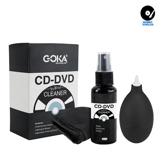 Kit de limpieza para CD y DVD GK-R60A