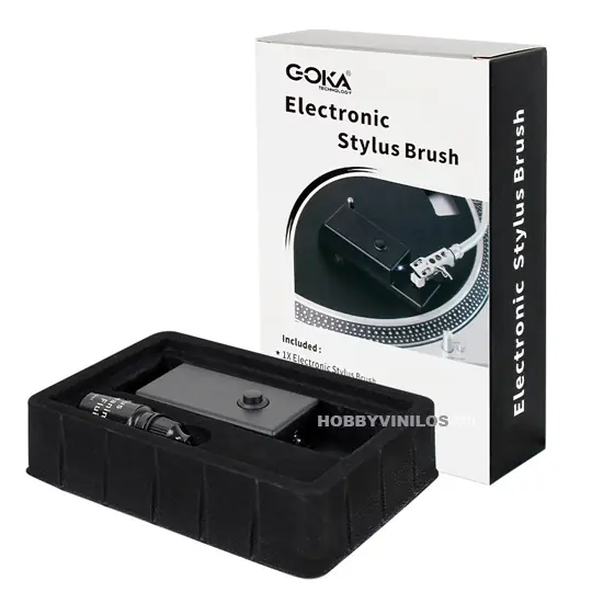 Cepillo electrónico con luz para púa GK-R05A