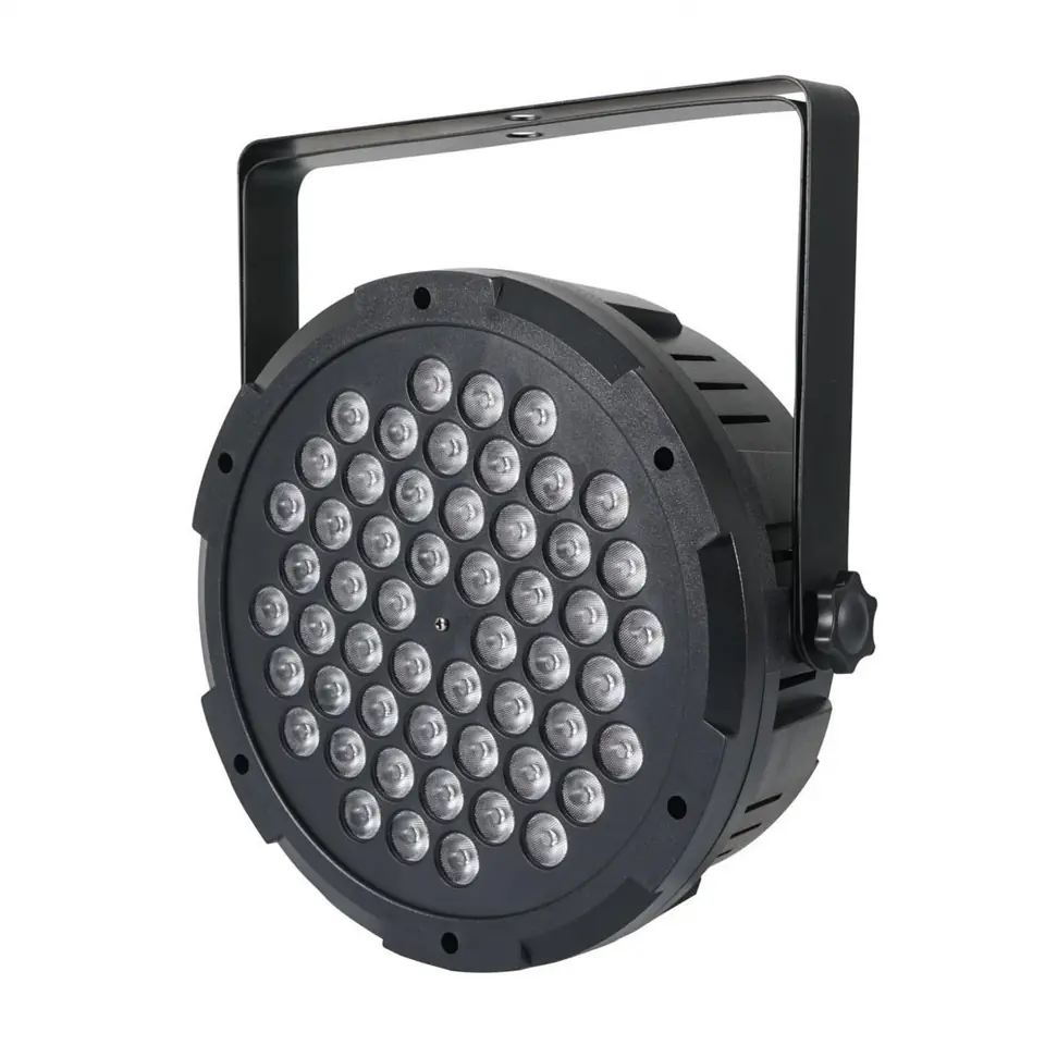 Tacho Led Slim 54x3w 3 En 1 Full Color Dmx PLL13