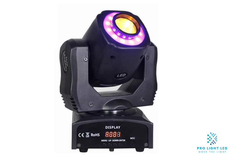 Cabeza Móvil Led 60w Gobo Con Strip PLL25