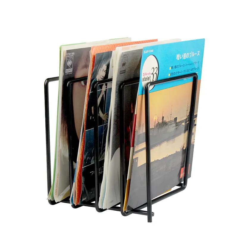 Soporte De Metal Para Discos De Vinilo, Importado 20 Discos GK-R25E