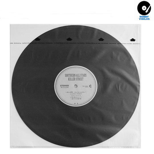 Fundas Interiores 12" Para Discos De Vinilo combinadas papel de arroz Importadas GK-R18B