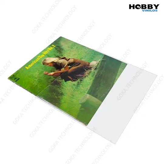 Fundas Exteriores 12" para discos de vinilo Cristal Plásticas X50 GK-R17PP