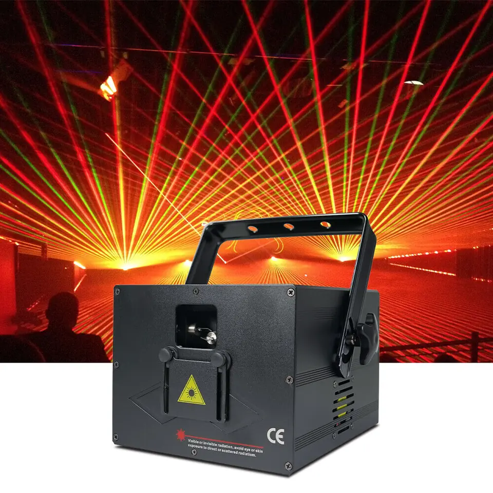 Láser Profesional 3W Rgb Pro Light Led C. Flightcase PLL19