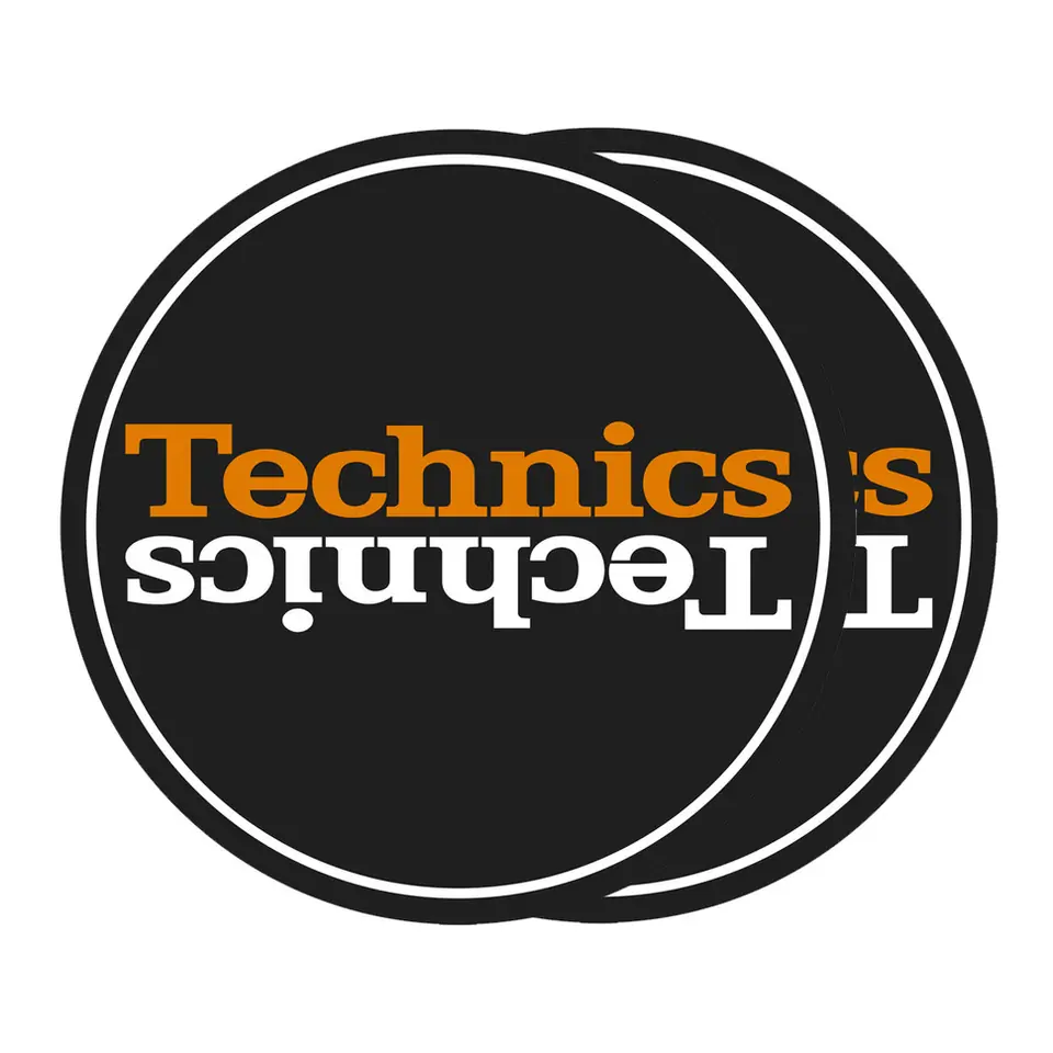 Slipmat o paño 3mm Technics corporativo amarillo