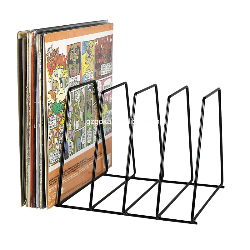 Rack O Soporte Metálico Para Discos De Vinilo GK-R25C