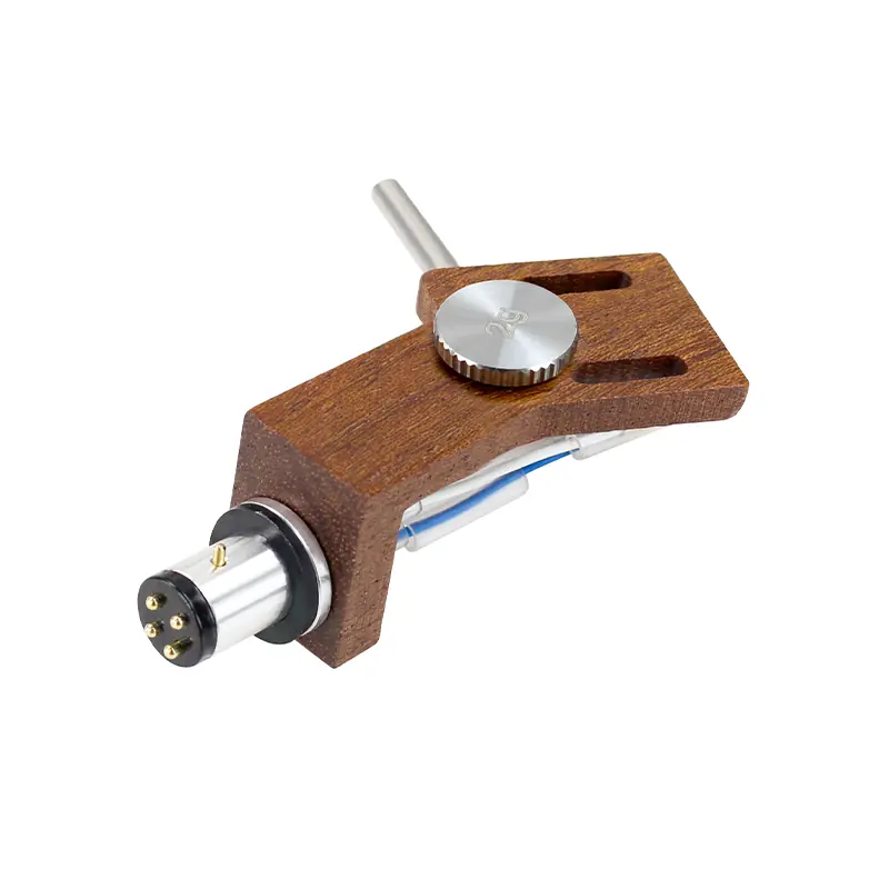 Porta Capsulas, Cabezal en Madera para Bandeja de Vinilo Brazo Recto GK-R21M