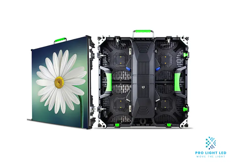 PANTALLA LED 2 metros P3.91 Flight Case PLL 50x50