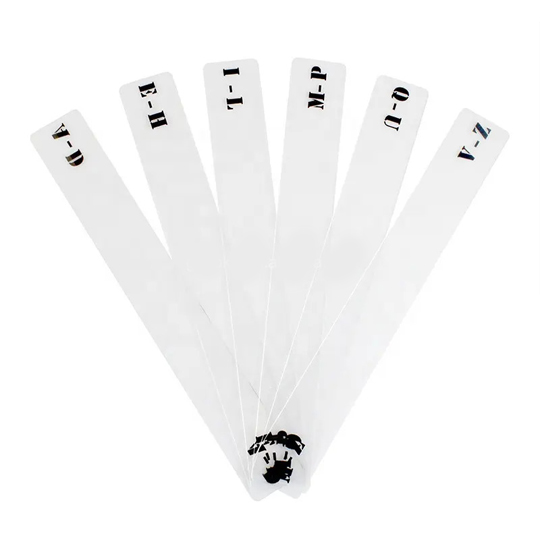 Divisor de acrilico con abecedario GK-R43C