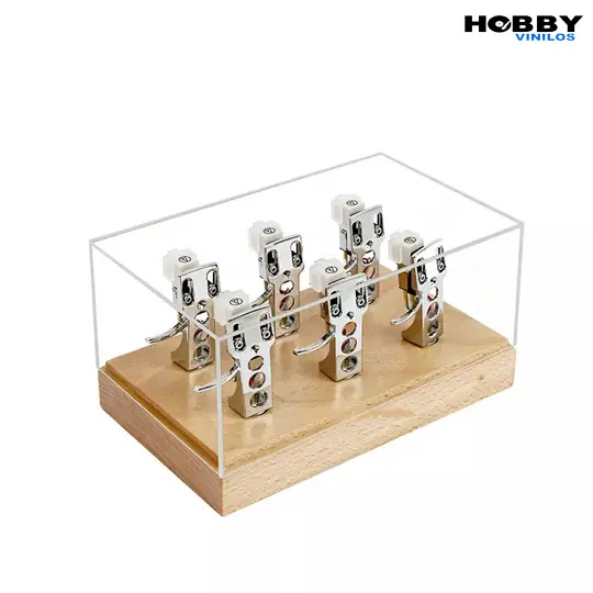 Soporte para 6 cabezales con tapa de acrílico GK-R21F