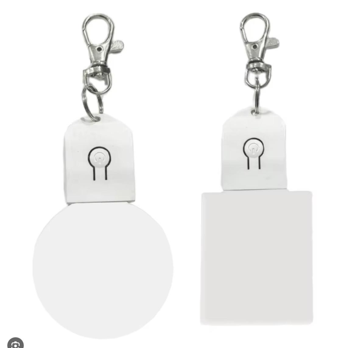 LLAVERO ACRÍLICO CON LUZ