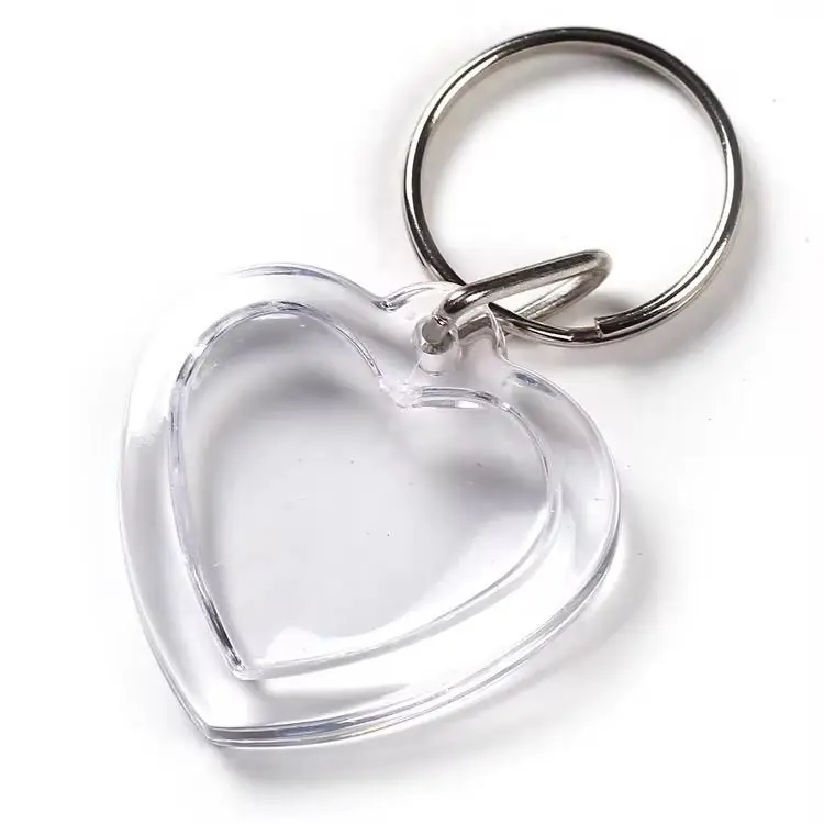 LLAVERO ACRILICO CORAZON