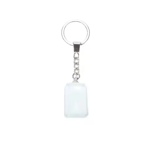 LLAVERO CRISTAL SUBLIMABLE