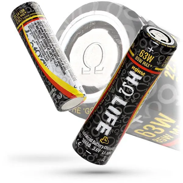 BATERIA Hohm Tech LIFE | V4 - 18650
