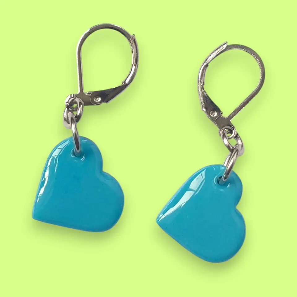 Minis Corazón - Celeste