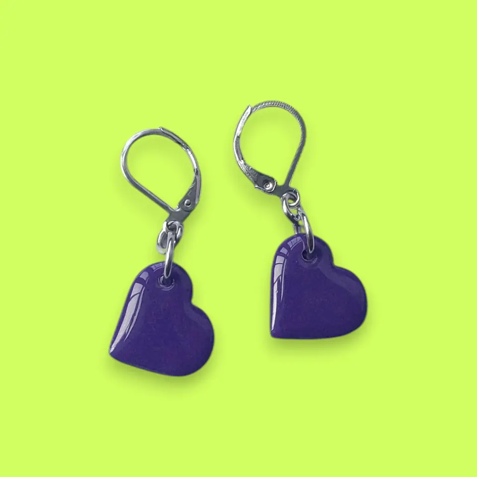 Minis Corazón - Violeta