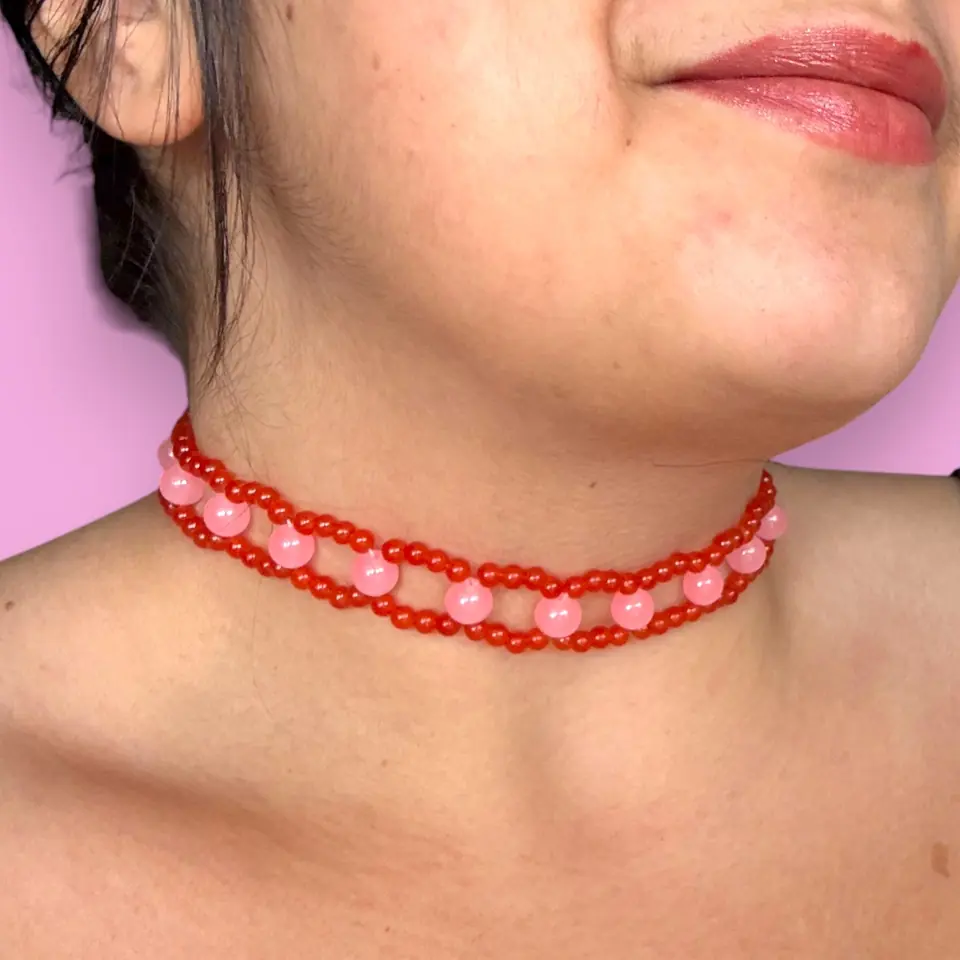 Gargantilla Chloé - Naranja