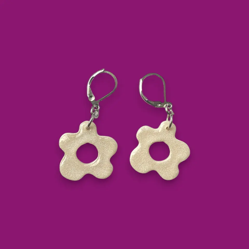 Minis Flores - Blanco