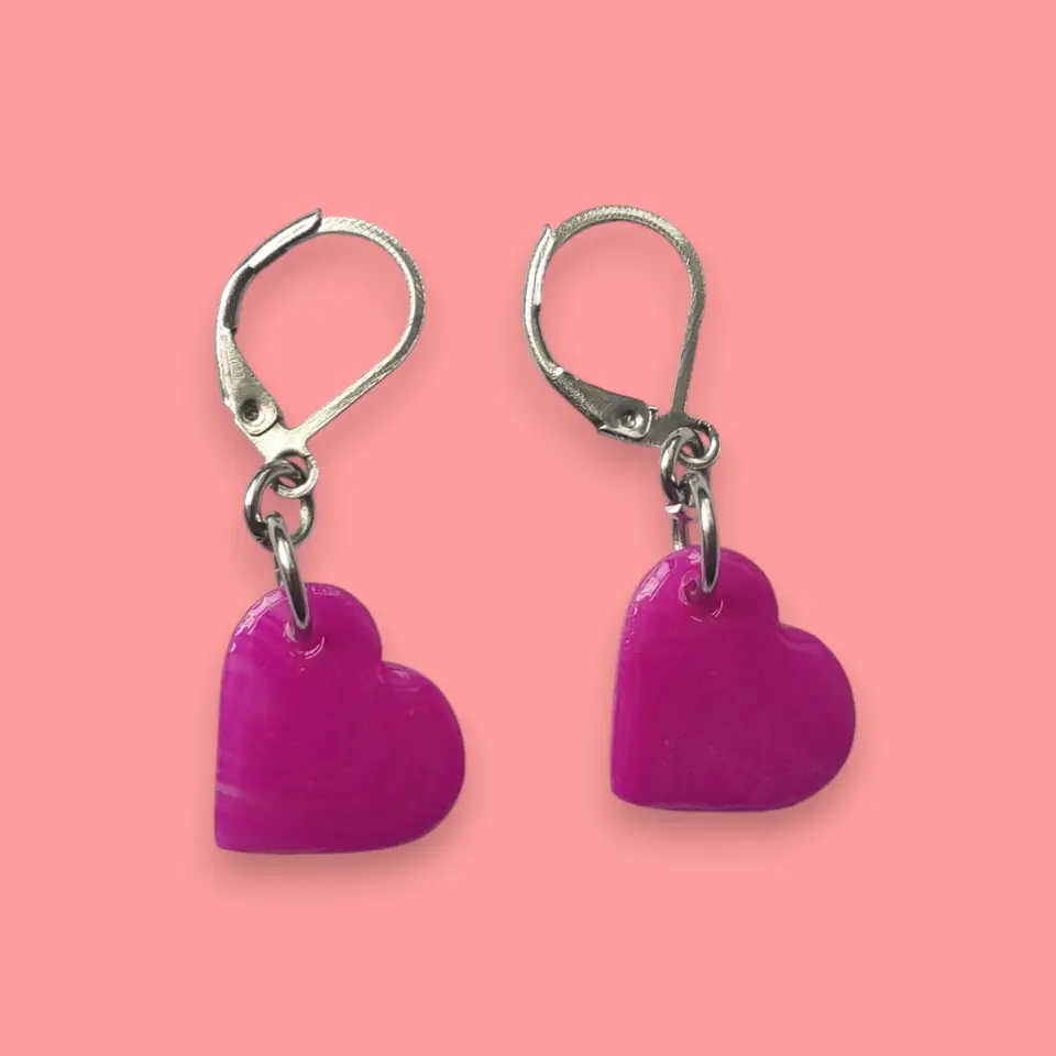 Minis Corazón - Violeta