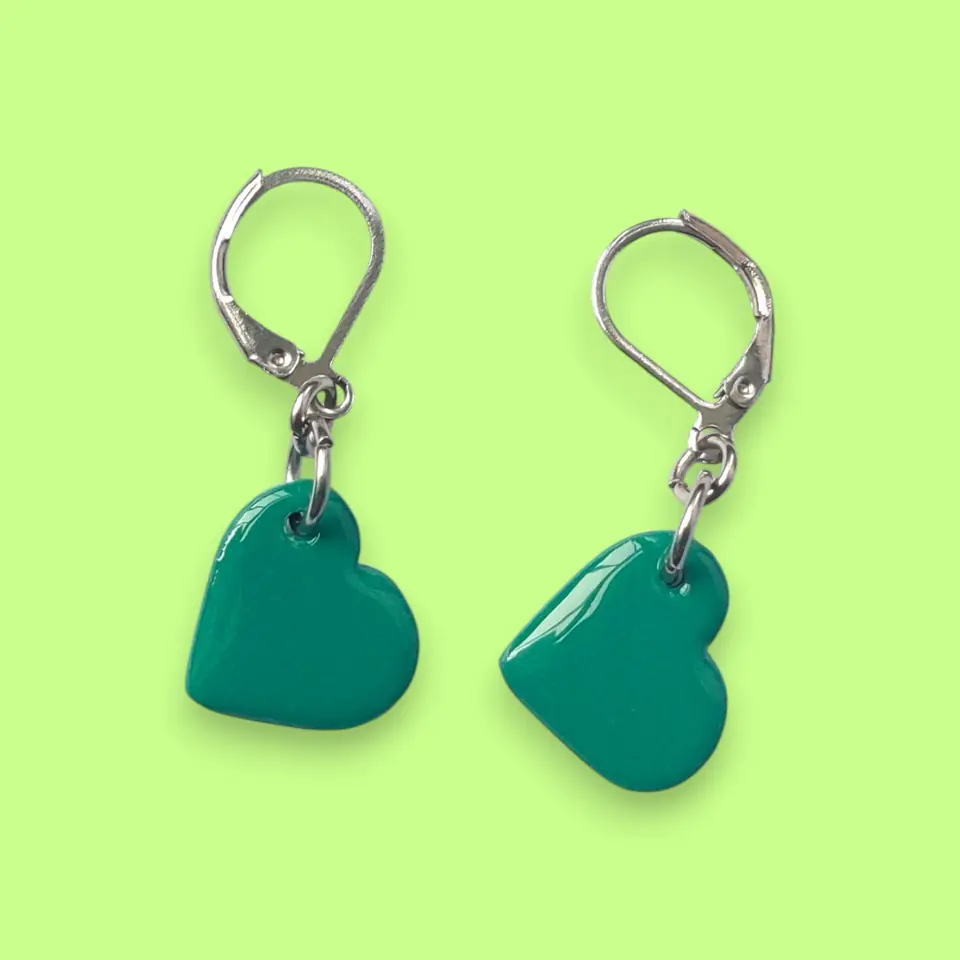 Minis Corazón - Verde