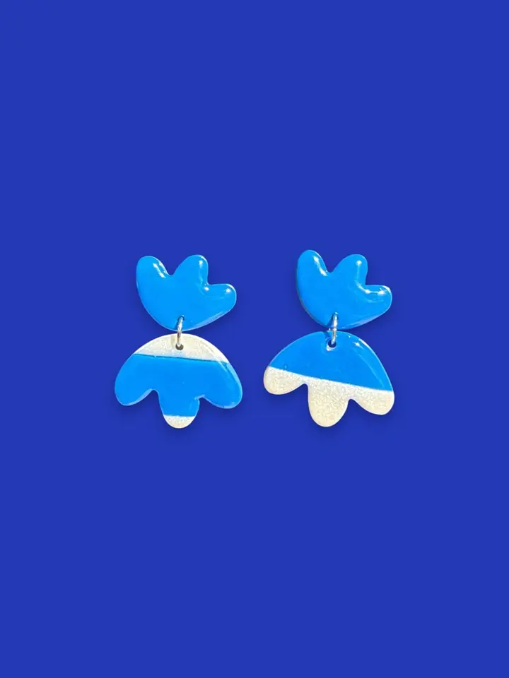 Nube - Azul y Plateado