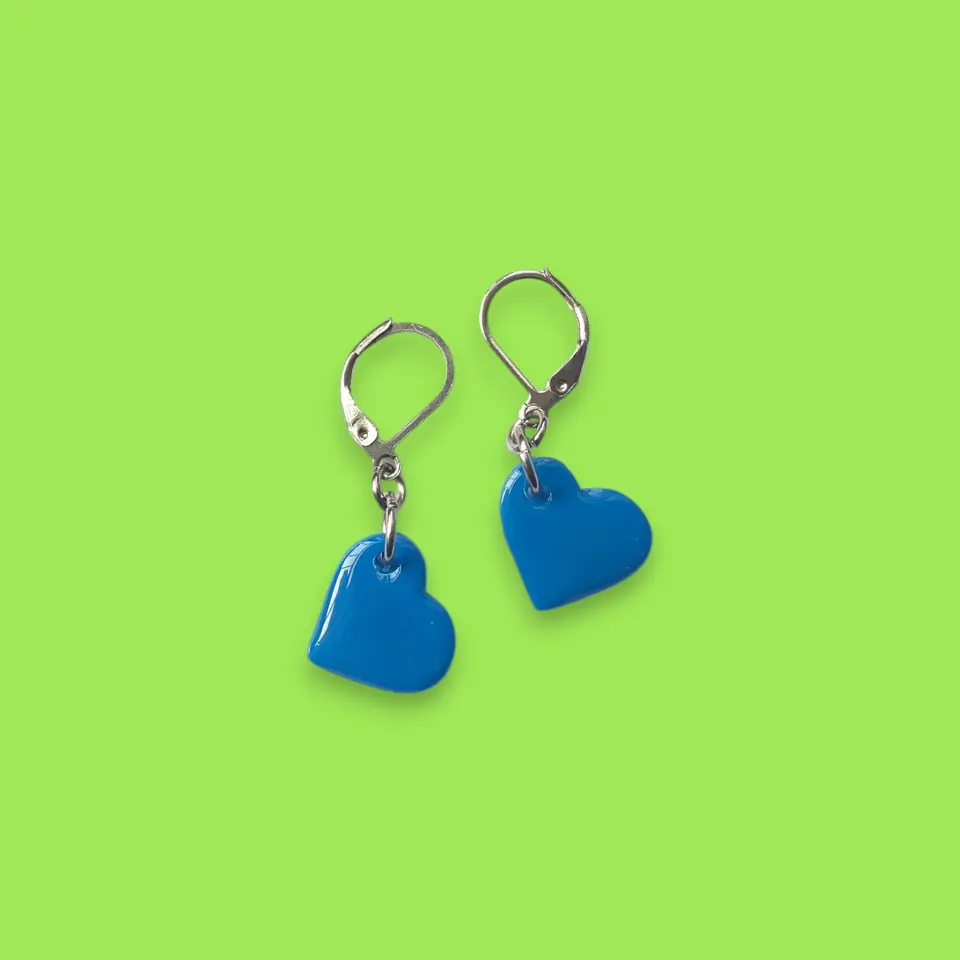 Minis Corazón - Azul