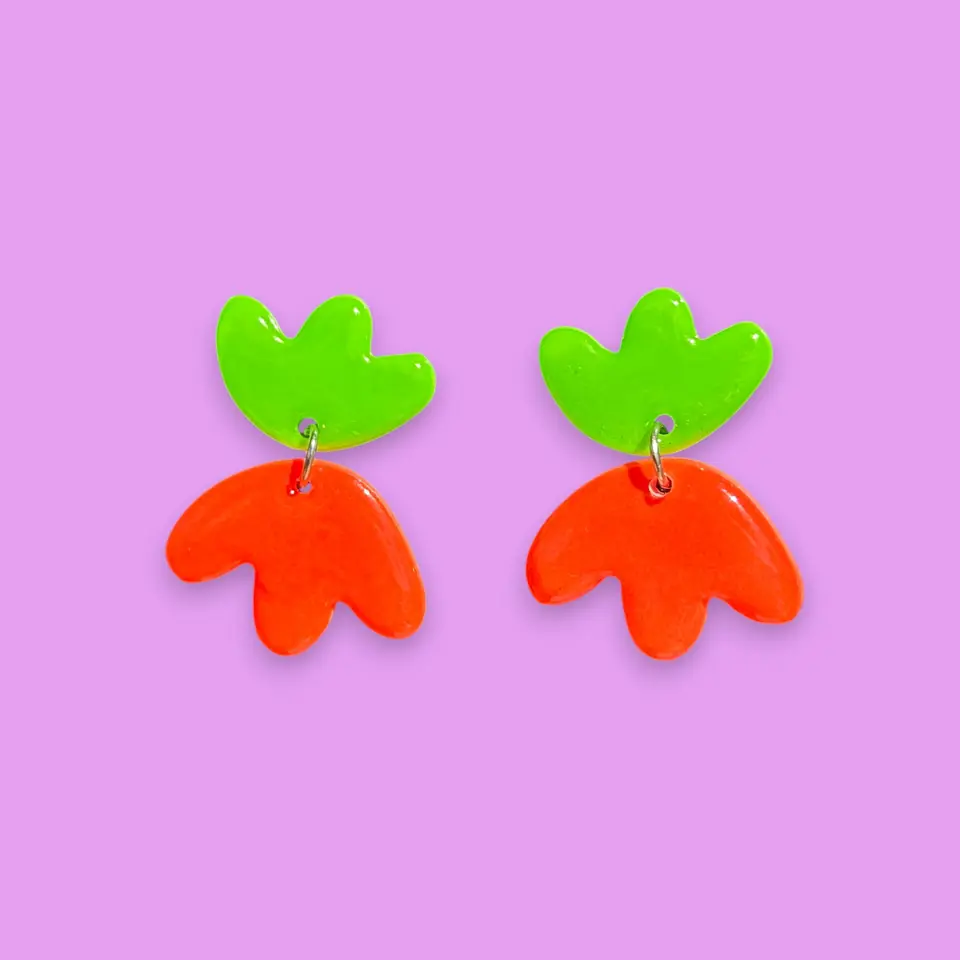 Nube - Combinadas naranja y verde