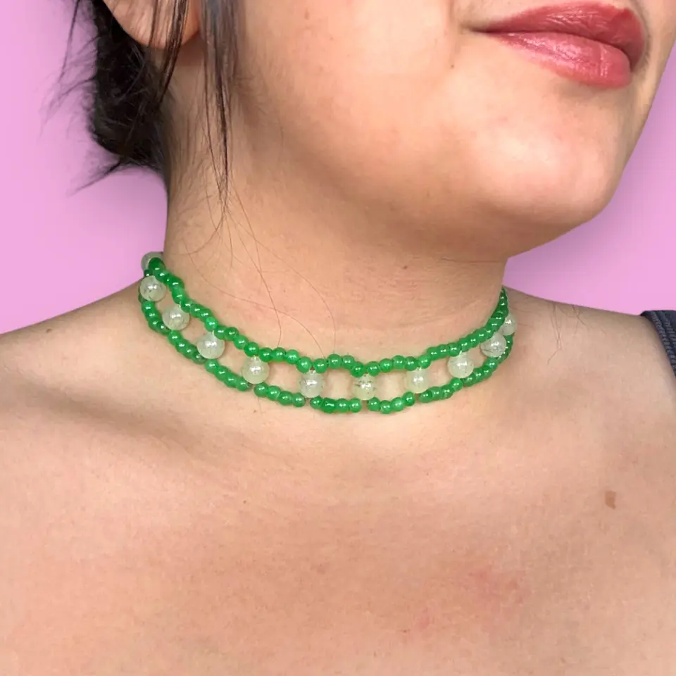 Gargantilla Chloé - Verde