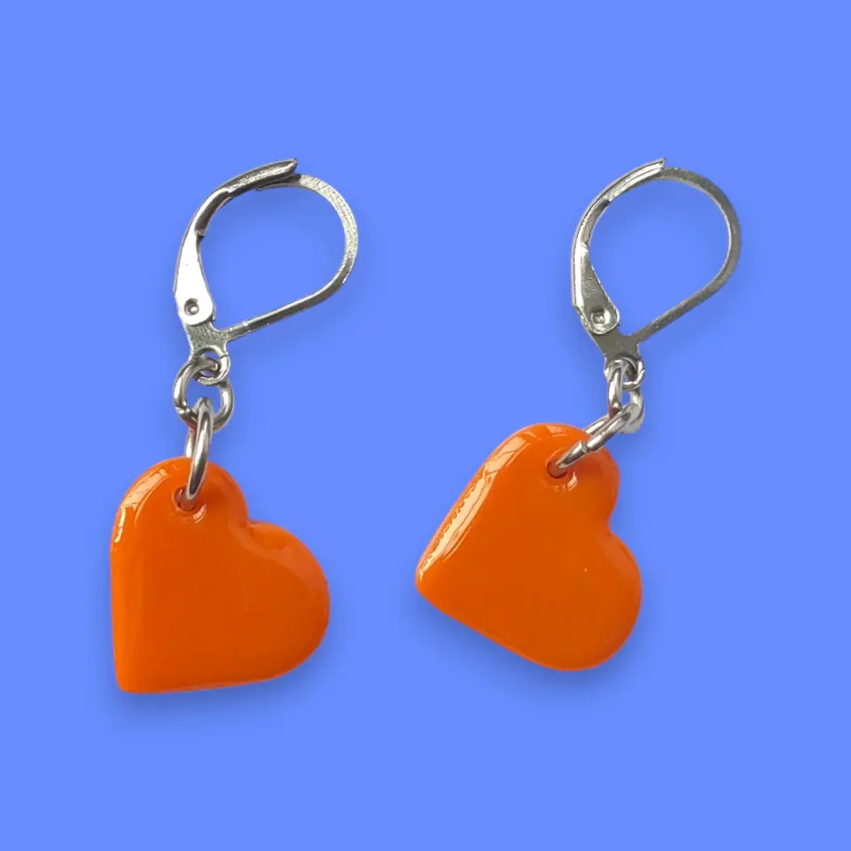 Minis Corazón - Naranja