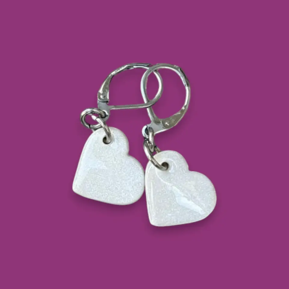 Minis Corazón - Blanco