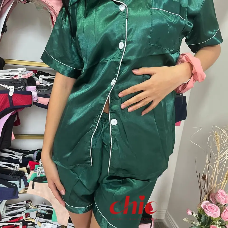 Pijama Satèn corto