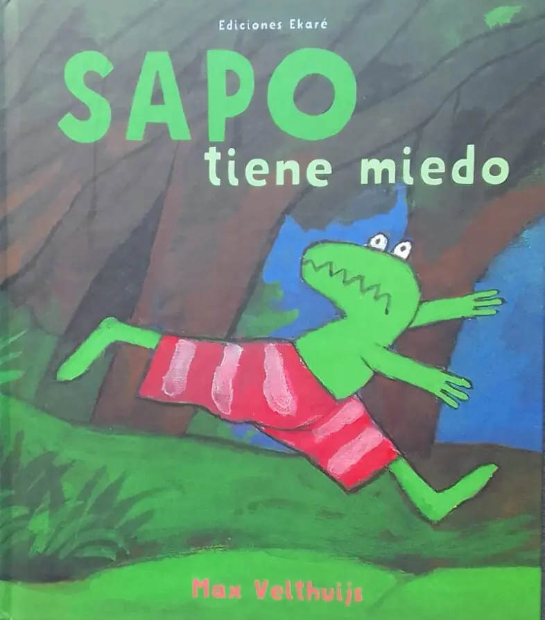 Sapo tiene miedo