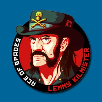 STICKER METAL GODS - LEMMY