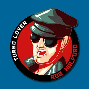 STICKER METAL GODS - ROB HALFORD 1