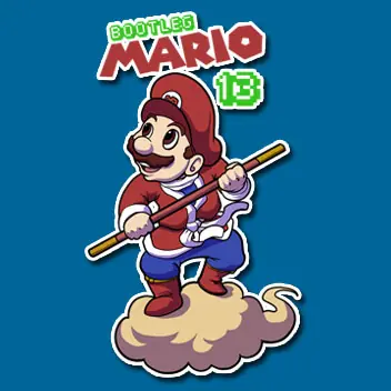 STICKER MARIO BOOTLEG 2