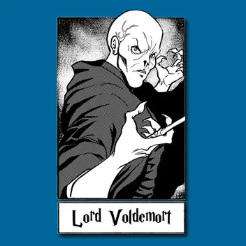 STICKERS-HP - VOLDEMORT