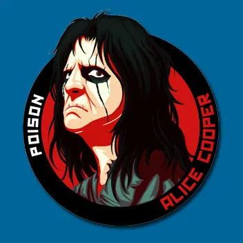 STICKER METAL GODS - ALICE