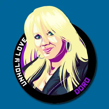 STICKER METAL GODDESSES - DORO