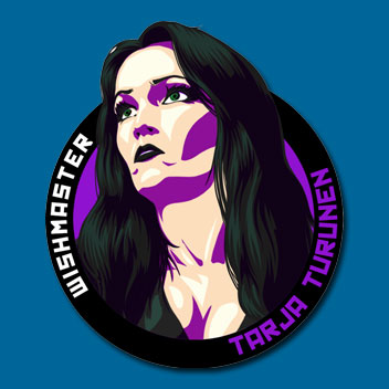 STICKER METAL GODDESSES - TARJA