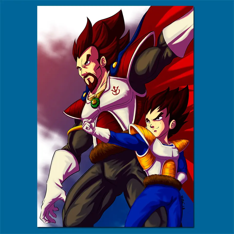 PRINT - KING VEGETA