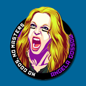 STICKER METAL GODDESSES - ANGELA