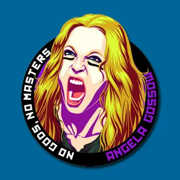 STICKER METAL GODDESSES - ANGELA