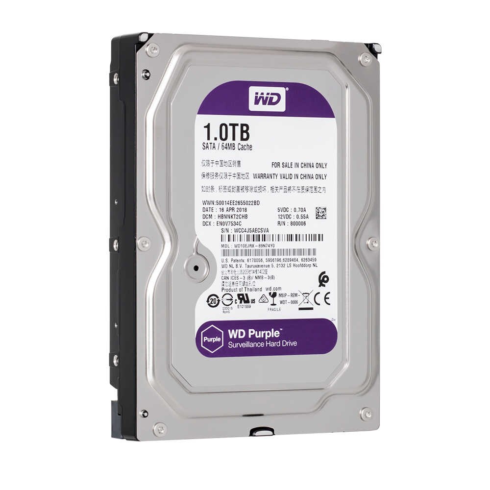 Disco Duro WD Purple 1 Tb