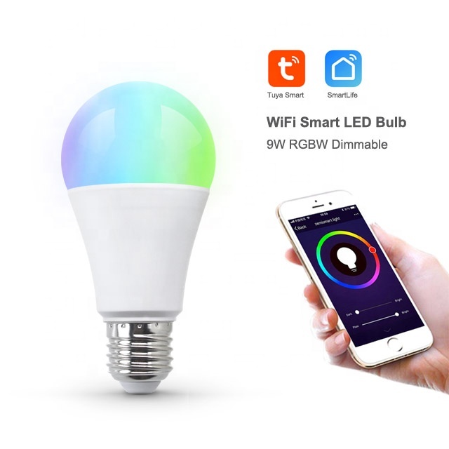 Lámpara LED WiFi RGBW Tuya Smart