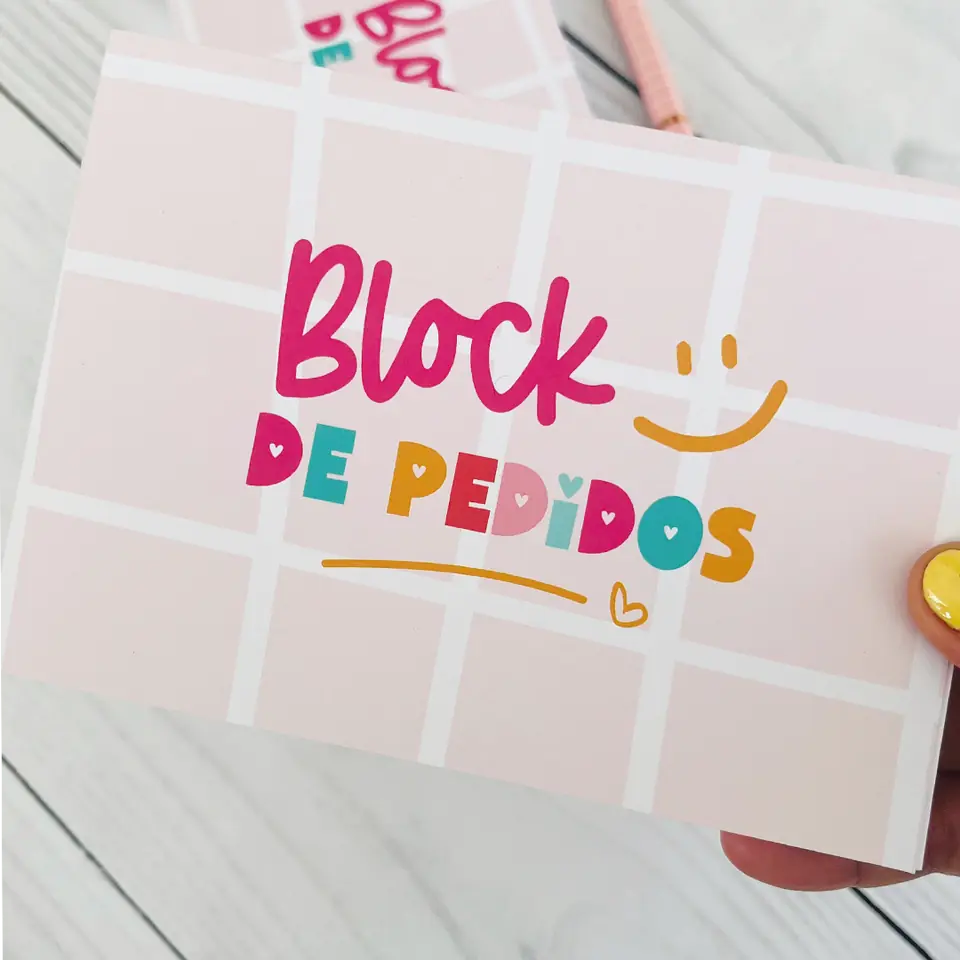 BLOCK DE PEDIDOS