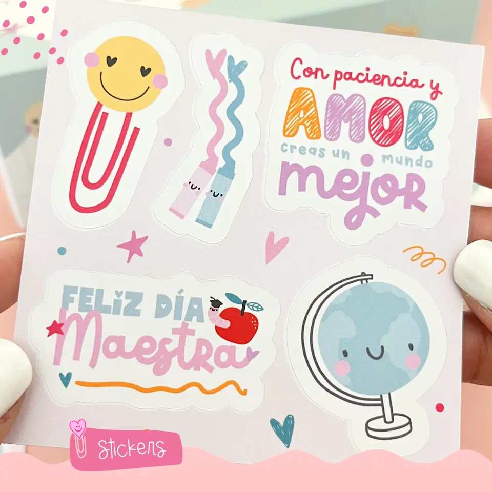 PACK SOLO PAPELERÍA DIA DEL MAESTRO