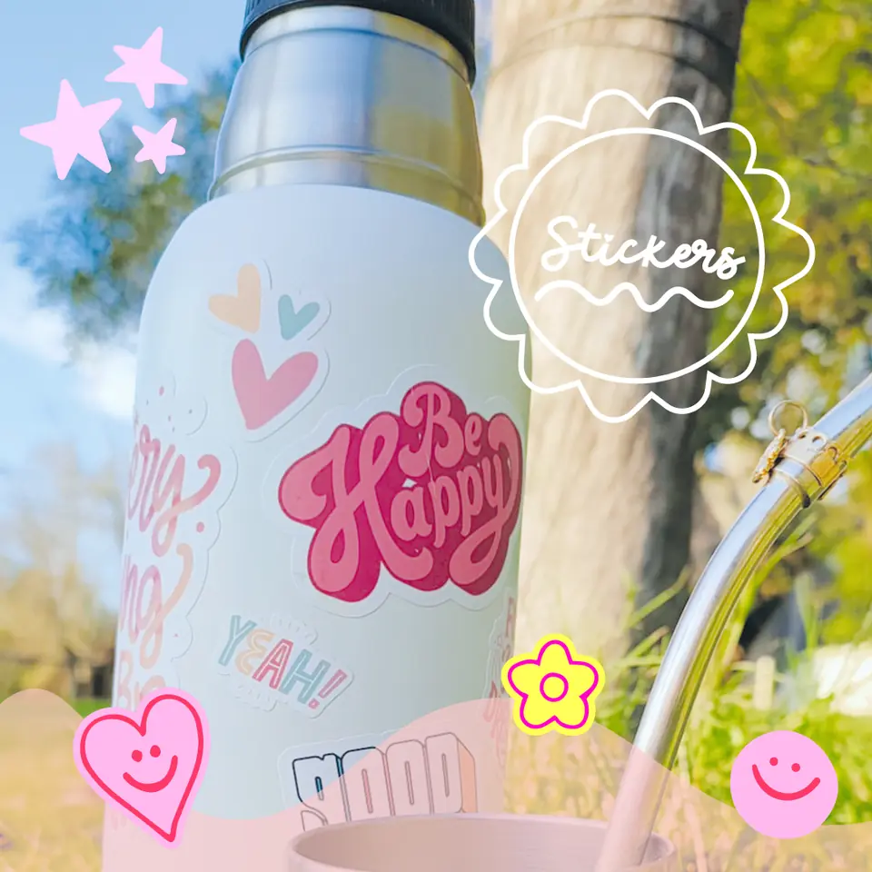 Stickers resistentes al agua