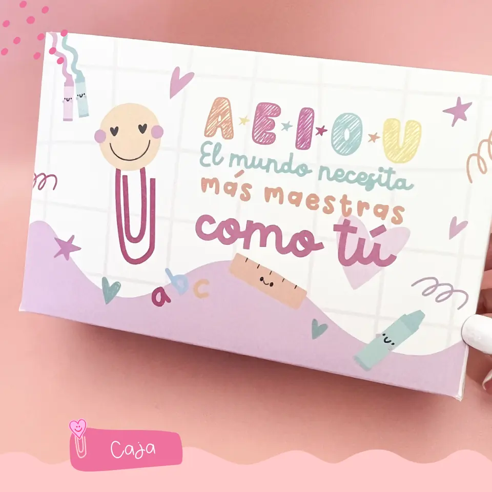 CAJAS DIA DEL MAESTRO ♥