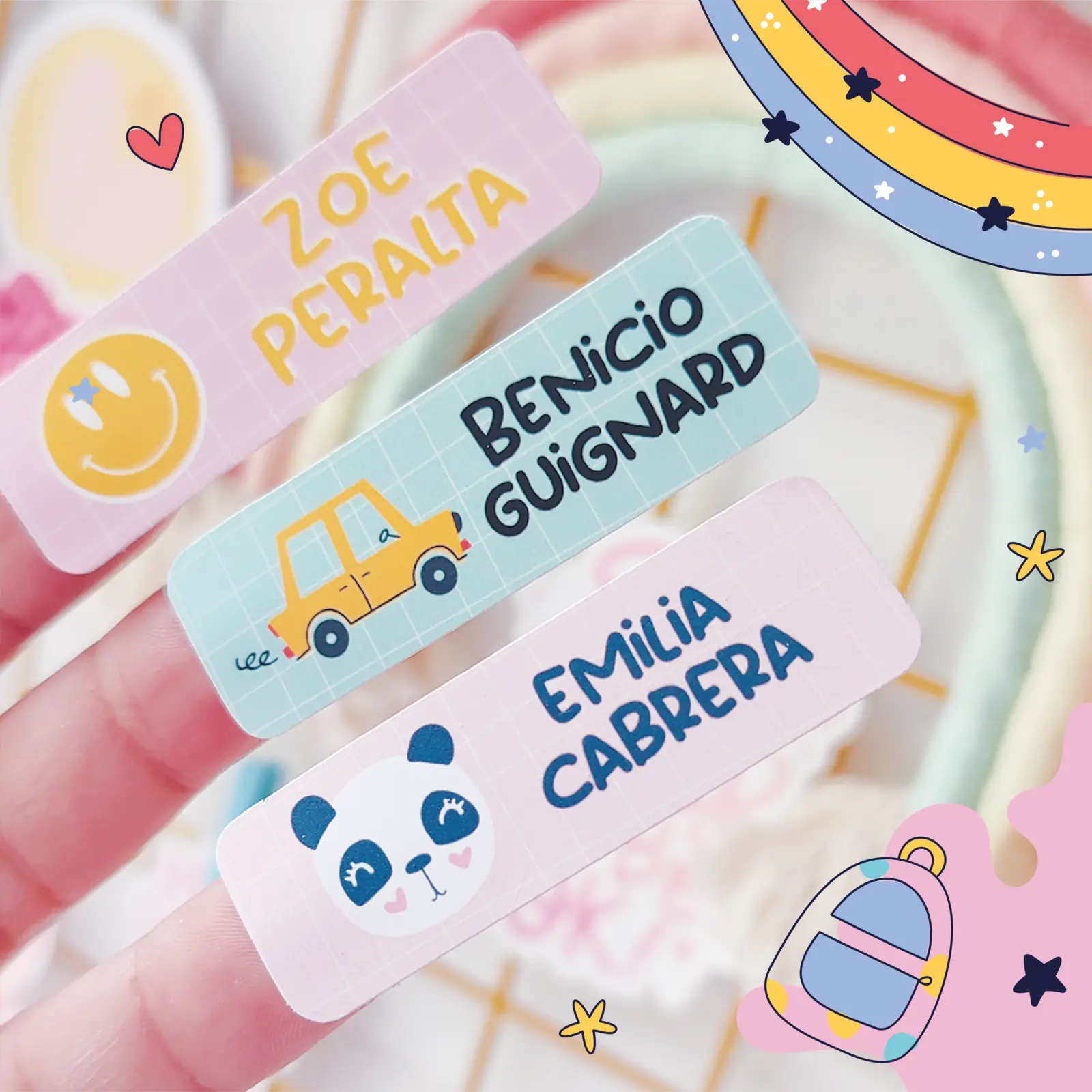 ETIQUETAS ESCOLARES