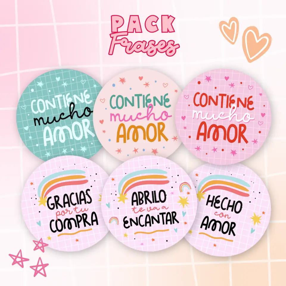 STICKERS PREDISEÑADOS